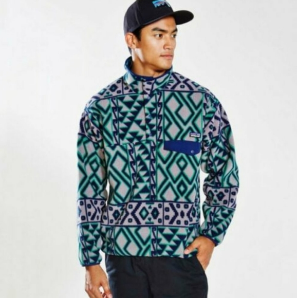Patagonia Other - - Patagonia Montana Siete Snap T Fleece Pullover Jacket Synchilla Men's